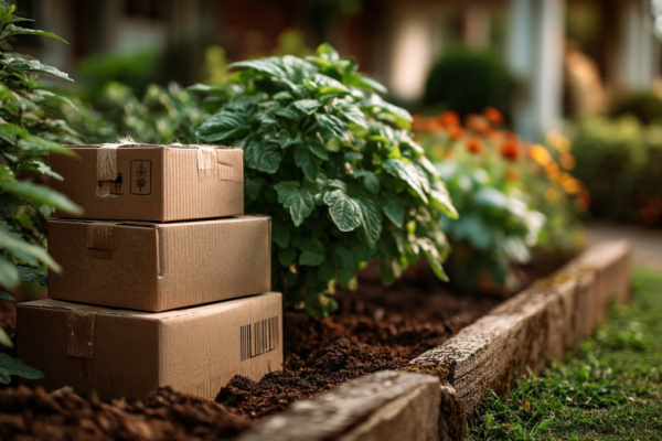 Картон не выбрасываю &mdash; везу на дачу: земля больше не бетонная, а сорняки заблокированы