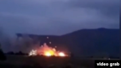 В Крыму загорелся склад боеприпасов. Власти распорядились эвакуировать две тысячи человек