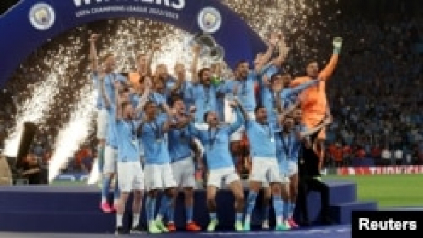 «Манчестер сити» впервые выиграл Лигу чемпионов УЕФА