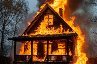 В Марий Эл устанавливают причины пожара, в котором погиб человек