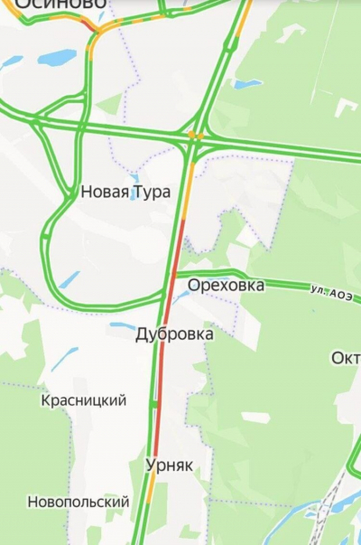 Движение на трассе Казань &ndash; Зеленодольск затруднено из‑за ДТП