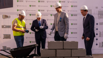 Freedom Holding Corp. построит новый учебный блок для студентов SDU University