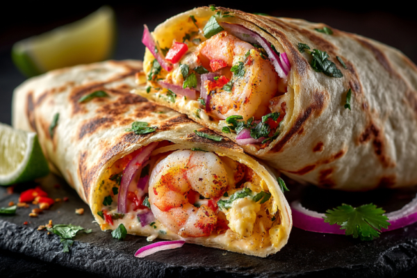 Шаурма &laquo;Том Ям&raquo;: тайский вариант! Креветки и кокос в лаваше. Переворачиваем представление о фастфуде. Это нереально вкусно!