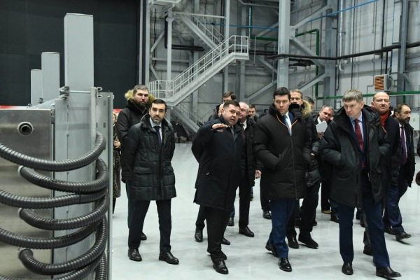 Алиханов и Решетников посетили &laquo;Казанькомпрессормаш&raquo; и технопарк &laquo;Искра-Волга&raquo; в Зеленодольске
