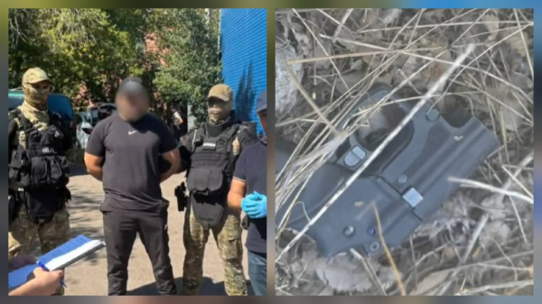 Водителя с травматическим пистолетом задержали в Караганде