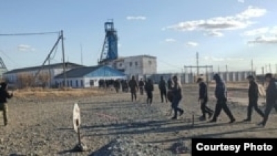 В Акмолинской области второй день протестуют шахтёры