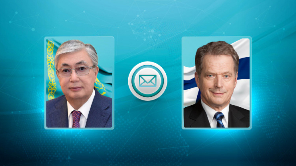 Токаев направил телеграмму президенту Финляндии