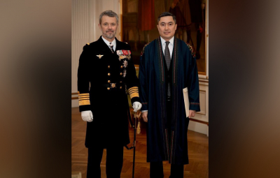 Король Дании принял верительные грамоты Посла Казахстана