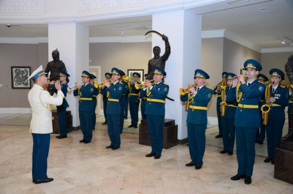 Обучение военных дирижеров будет проходить теперь в Алматы