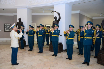 Обучение военных дирижеров будет проходить теперь в Алматы