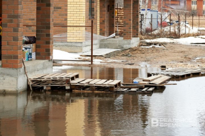 В Татарстане продолжается весенний подъем воды в реках
