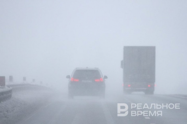 РСЧС предупредила о сильном снеге и метели в Татарстане 28 января