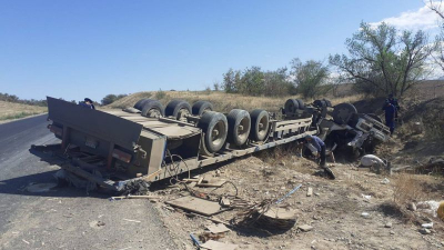 В Жетысуской области на трассе фура попала в смертельную аварию