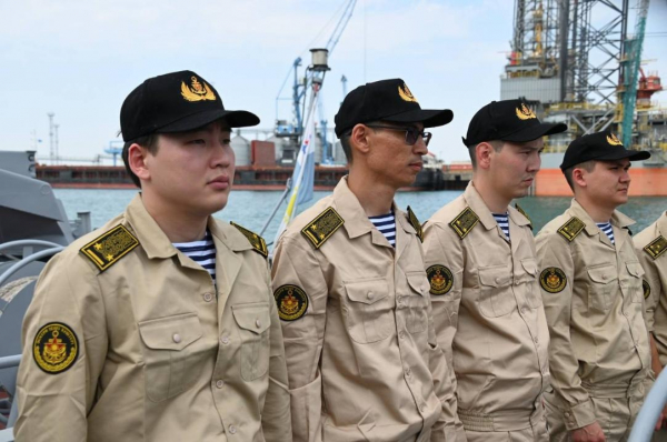 ВМС Казахстана впервые проводят учебные сборы с офицерами запаса