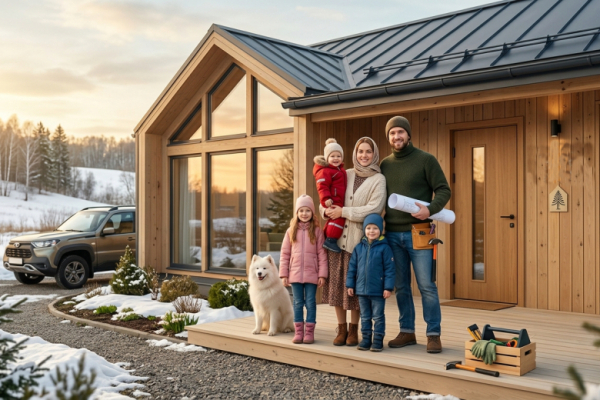 Семейная ипотека на строительство дома в 2026 году: условия, требования и как оформить