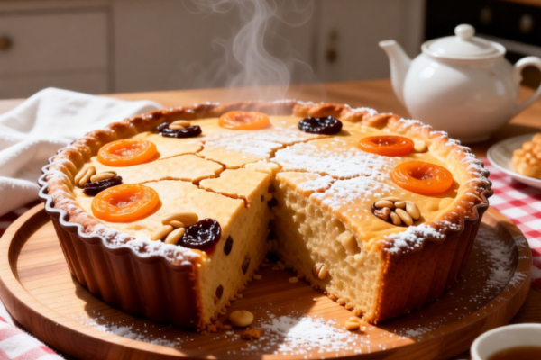 Никаких больше Наполеонов и медовиков! Мой сметанник с курагой и орехами &mdash; просто намешал и в духовку